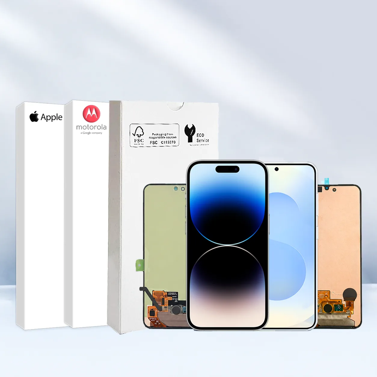 Telas originais novas em Service Pack para celular