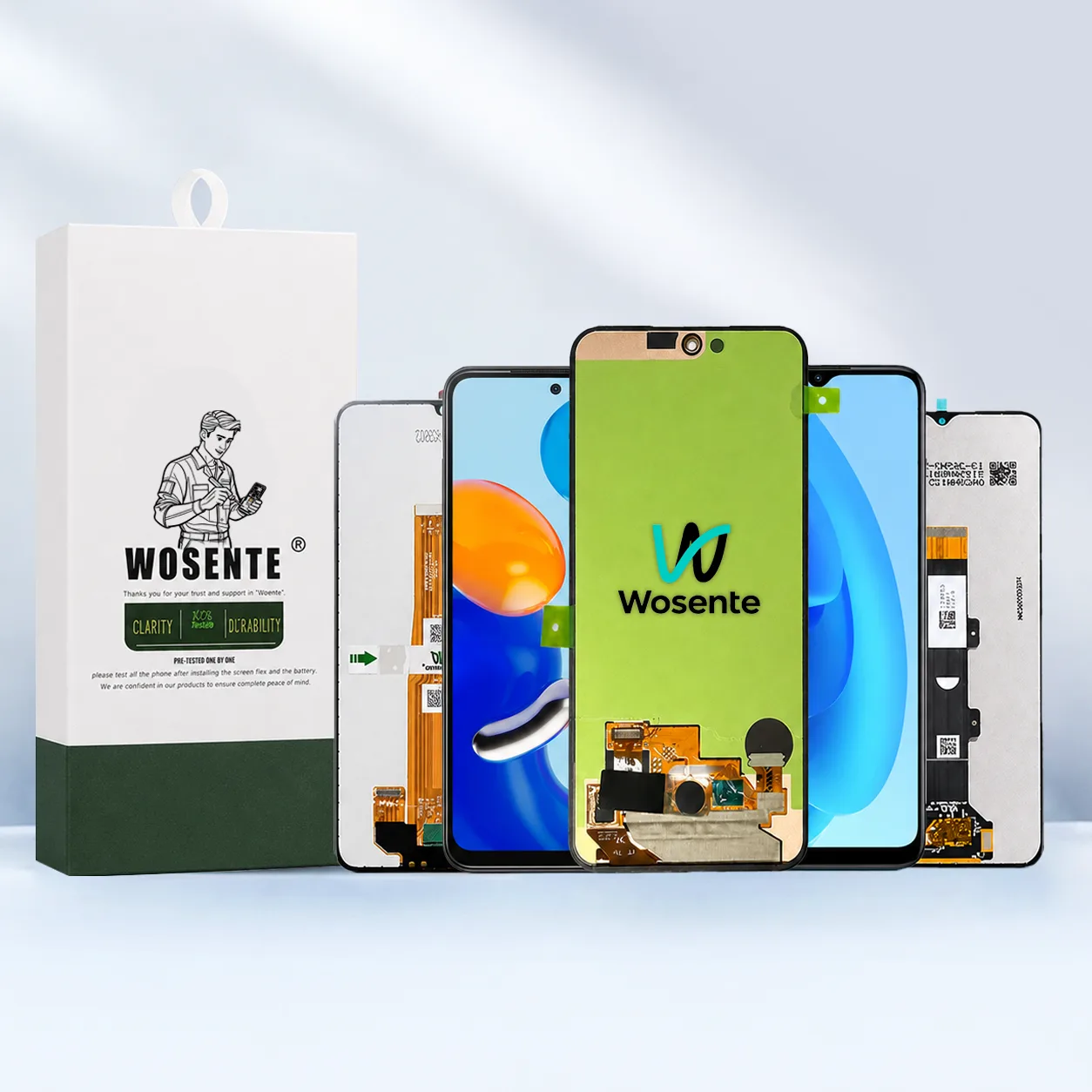 Telas WOSENTE LCD, OLED e In-Cell para celular