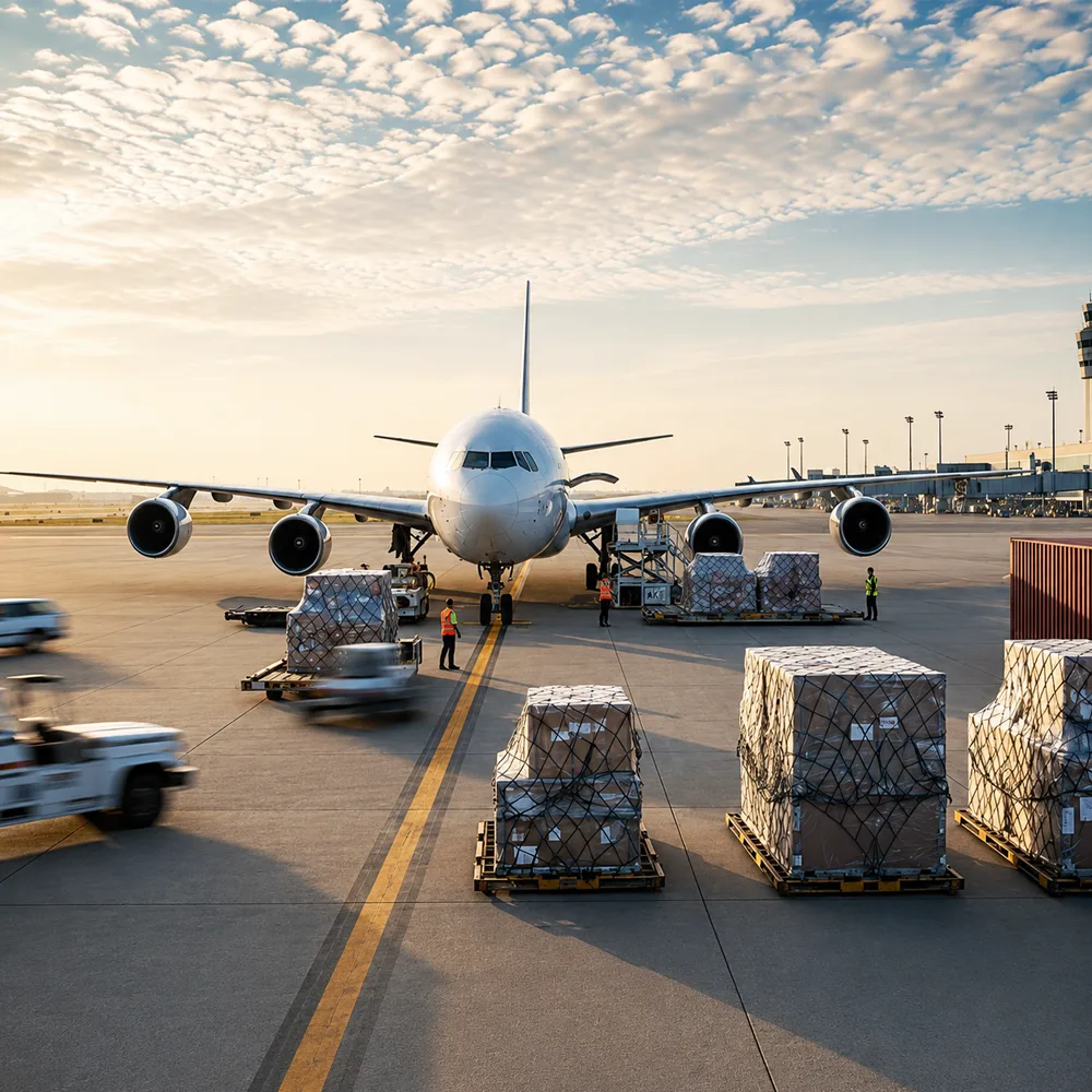 Air freight for time-sensitive wholesale orders