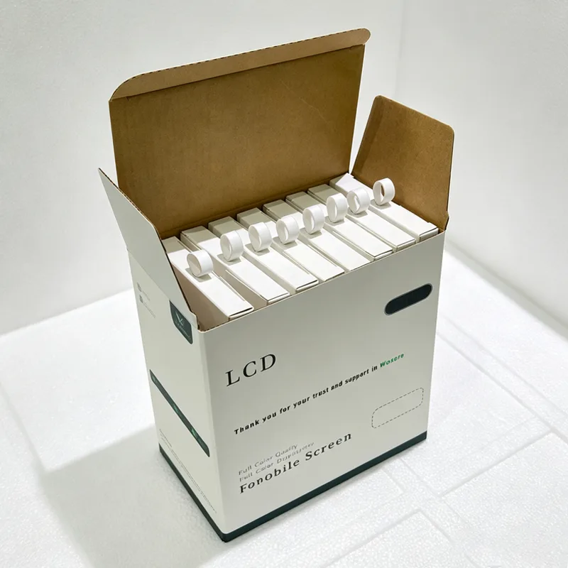 Products sorted by model or SKU in inner cartons