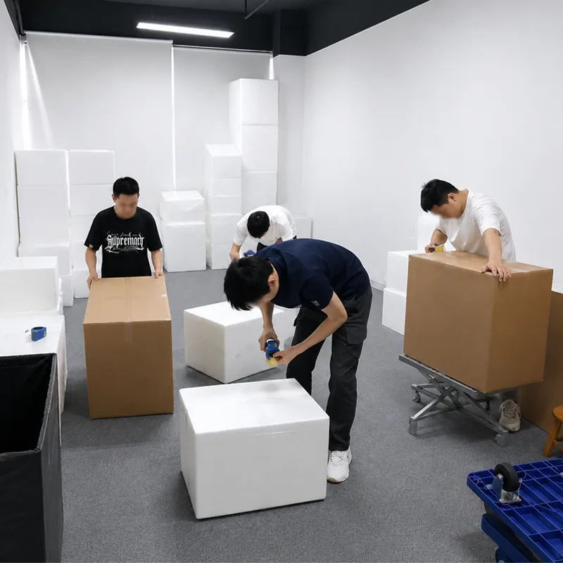 WOSENTE mobile phone parts packing and shipping area