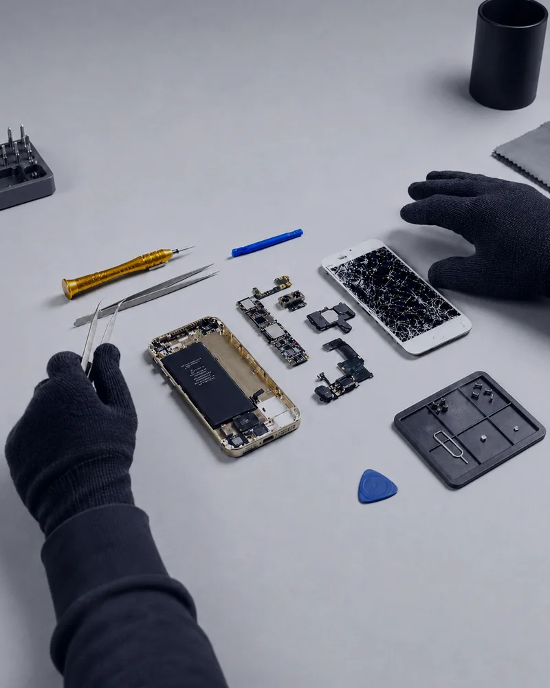 Mobile phone repair store customer story with WOSENTE