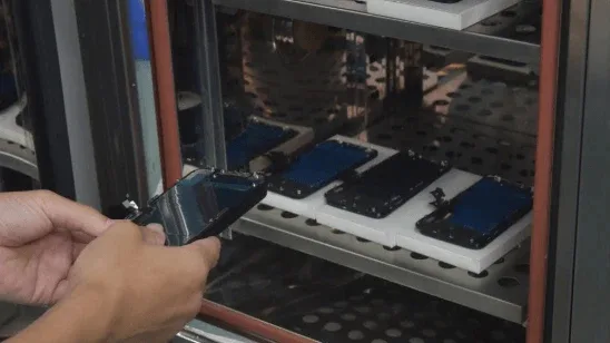 tablet screen aging stability testing
