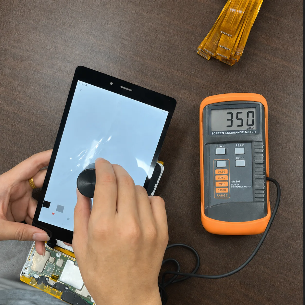tablet screen touch function testing